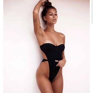 One piece hard swimwear - worn once